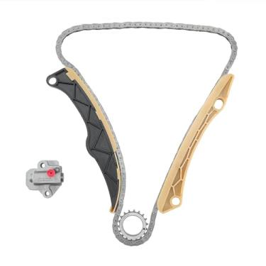 Imagem de ZDKK Kit de corrente de distribuição 24321-2B620/24410-2B700 para Hyundai Sonata/Tucson/Kia Optima/Soul 2015-2018 1.6L L4 – Restaura o tempo da válvula reduz o ruído, melhora a aceleração evita falhas