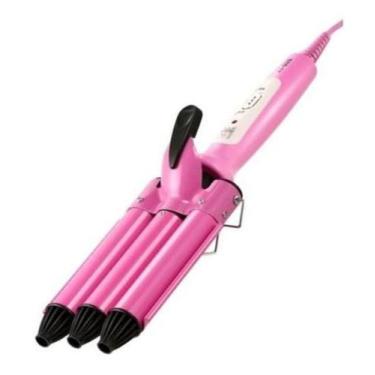 Imagem de Modelador De Cachos Ondulador Triondas Profissional Bivolt - MARKELK