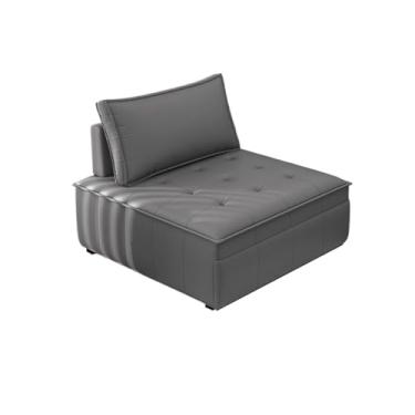 Imagem de Sofá-cama dobrável de solteiro, cama moderna contemporânea com economia de espaço, sofá-cama conversível com assento acolchoado grosso, cama de cadeira de dormir multifuncional, para sala de estar