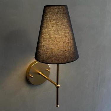 Imagem de Arandela De Parede Clássica Interna de alumínio e Bivolt com Cúpula Re