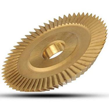 Imagem de Disco Fresa Máquina Copiadora de Chaves 60 Dentes Titânio GT681 - Lorben