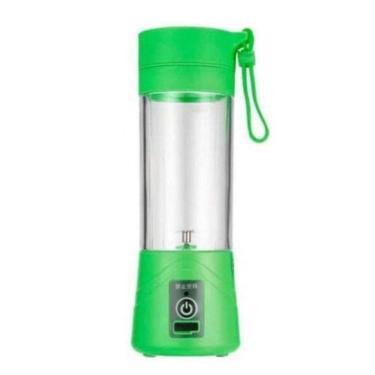 Imagem de Garrafa Mix Liquidificador Copo Portátil Recarregável Verde