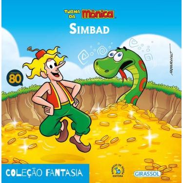 Imagem de Livro - Turma da Mônica - Fantasia - Simbad