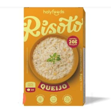 Imagem de Risoto de Queijo com 20 gramas de Proteína no pacote de 120g-HolyFoods