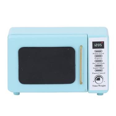 Imagem de Asixxsix Casa de Bonecas Micro-ondas, 1:12 Simulação de Micro-ondas Em Miniatura Mini Aparelho de Cozinha Requintado Acessórios de Cozinha para Casa de Bonecas, Jogo Inovador
