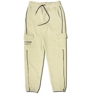 Imagem de CALÇA RIP CURL MEDINA TRACKPANT VINTAGE WHITE MASCULINA-Masculino