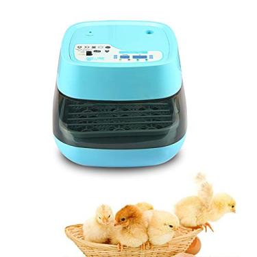Imagem de LMJYU Mini máquina de incubadora digital de 16 ovos com controle automático de temperatura/umidade para galinha e pato