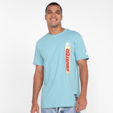 Imagem de Camiseta Starter Black Label Waves Masculina-Masculino