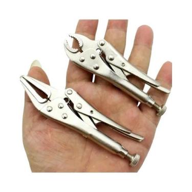 Imagem de Conjunto De Alicates De Pressão Mini Com Bico Longo De 5 Polegadas E M