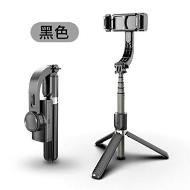 Imagem de Estabilizador para celular anti-vibração gimbal portátil giroscópio filmagem de vídeo vibrato com tripé bastão selfie leve compacto fácil carregar conveniente usar perfeito shutterbug