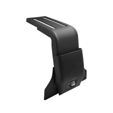 Imagem de QccHieUs Suportes de teto para carro ajustáveis, instalação rápida, práticos, profissionais, duráveis, adaptador de montagem em calha de aço reforçado, 13cm