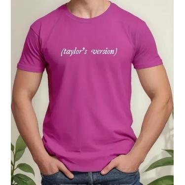 Imagem de Camiseta Camisa Adulto Feminina Masculina Algodão Taylo r Swi ft  Tayl
