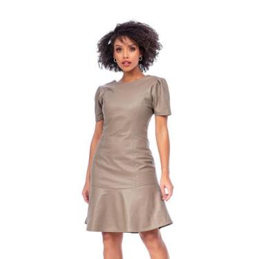 Imagem de Vestido de Couro Fendi, P