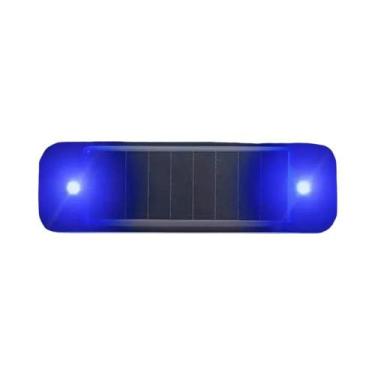 Imagem de Luz De Advertência Mini LED Solar Para Carro, Alarme Antifurto Sem Fio