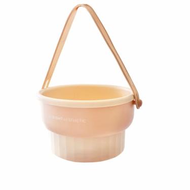 Imagem de Yinhing Limpador de Pincel de Maquiagem de Silicone, Suporte de Ferramenta de Limpeza a Seco para Escova de Esponja de pó de Ovo de Beleza Com Design Higiênico, para Todos Os Tipos de (YELLOW)