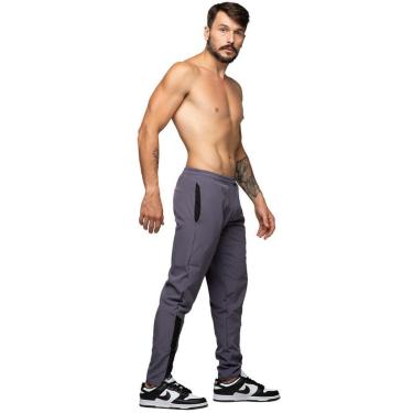 Imagem de Calça Masculina Com Bolso Esportiva Tactel Frishop Adulto-Masculino