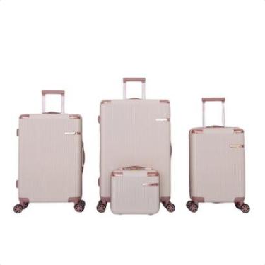 Imagem de Kit 3 Malas De Viagem Genebra + Frasqueira-Unissex