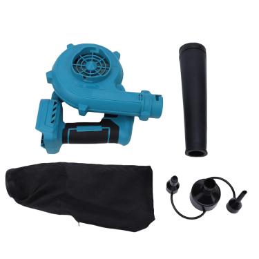 Imagem de YWBL-WH Combinação de Soprador e Vácuo Sem Fio, Soprador de Folhas Elétrico Potente Com 3 Bicos e Trava de Atuador, para Bateria BL1830B 2 BL1850 2 BL1850B