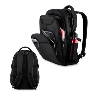 Imagem de Mochila Executiva Cinza Com Compartimentos E Porta Notebook Integrado
