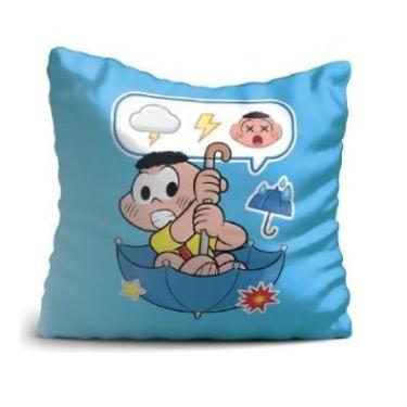 Imagem de Almofada Cascão Monimoji Turma da Mônica 35x35 cm  Diversão e Carisma 