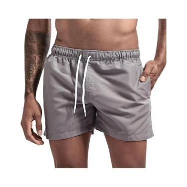 Imagem de Calções De Banho Masculinos De Secagem Rápida, Leves, Com Forro De Mal
