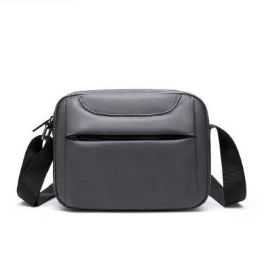 Imagem de Bolsa Messenger, tecido Oxford impermeável para homens 24x5x18cm - Yiw