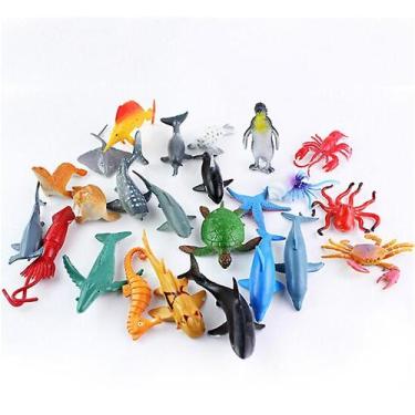 Imagem de Brinquedo para peixes de piscina, modelo Sea Life, 24 unidades, animal