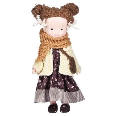 Imagem de Boneca de pelúcia LIANGLIDE Waldorf Astoria feita à mão de 26 cm com r