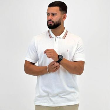 Imagem de Camisa Polo Individual Comfort Manga Curta Masculina-Masculino
