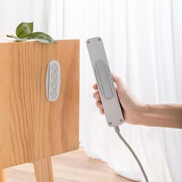 Imagem de Suporte Organizador Adesivo para Roteador e Réguas - Instalação Sem Fu