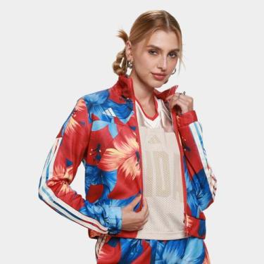 Imagem de Jaqueta Adidas Farm Tiro Tt Feminina, Azul, M