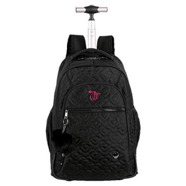 Imagem de Mochila Carrinho Grande Capricho Crush - Preto - Sestini, Preto