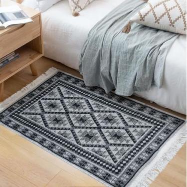 Imagem de 1 Tapete Kilim Algodão Luxo Grande Dupla Face Kcz6 60x90 - - IDEALIZA,