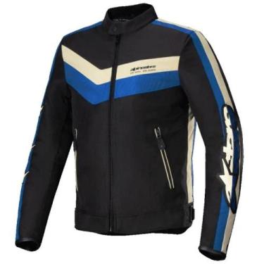 Imagem de Jaqueta Alpinestars T Dyno WR, Preto/Azul, GGG