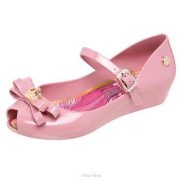 Imagem de Sandália Feminina Anabela Infantil Princesa Encantada confortável blog