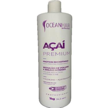 Imagem de Escova progressiva açaí ocean hair sem formol 1l premium