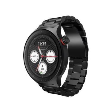 Imagem de Smartwatch Motorola Moto Watch 47mm Pulseira Preta Bluetooth, Preto, P
