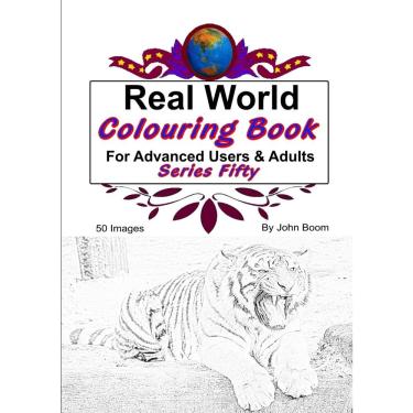 Imagem de Real World Colouring Books Series 50