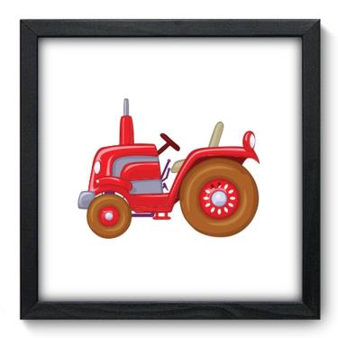 Imagem de Quadro Decorativo - Trator - 33cm x 33cm - 107