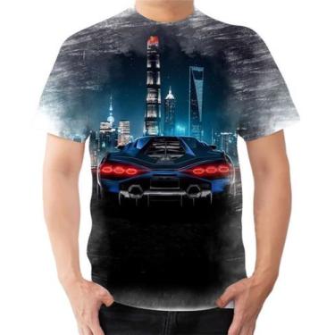 Imagem de Camisa Camiseta Personalizada Carro Automóvel Veloz 1 - Estilo Kraken
