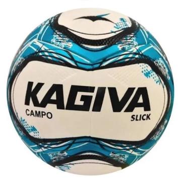 Imagem de Bola Futebol Campo Kagiva Slick - Azul Celeste