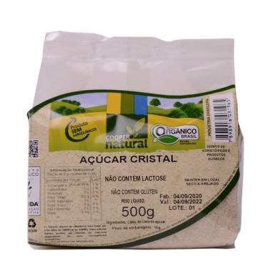 Imagem de Açúcar Cristal Orgânico Coopernatural 500 G