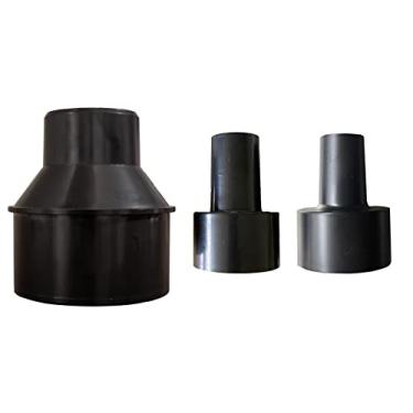 Imagem de Adaptadores de sistema de coleta de poeira Acessórios para aspirador de pó 10 a 6,3 cm, redutor de 5,3 cm a 3,8 cm, encaixe de 3,5 a 6,3 cm acoplador coletor de poeira acessórios