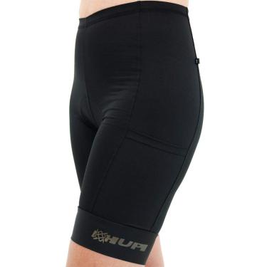 Imagem de Bermuda de Ciclismo HUPI Black Unissex, Cor: Preto, Tamanho: Gg