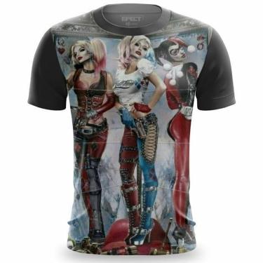 Imagem de Camisa 3D Masculina Camiseta Estampada Trio Alerquina Vilã-Masculino