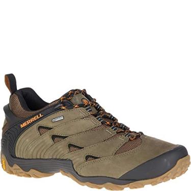 Imagem de T nis de caminhada masculino Merrell Chameleon 7 Gore-TEX, Dusty Olive, 8.5