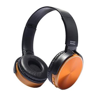 Imagem de 450BT fone de ouvido sem fio Bluetooth fone de ouvido com microfone viva-voz chamada fone de ouvido estéreo Hi-Fi graves profundos over-ear celular computador universal