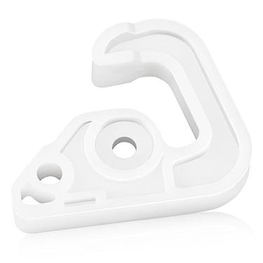 Imagem de 4620JJ2009A Rolha de porta de geladeira para LG Electronics & Kenmore, peça de reposição para trava de batente de porta (pacote com 1)