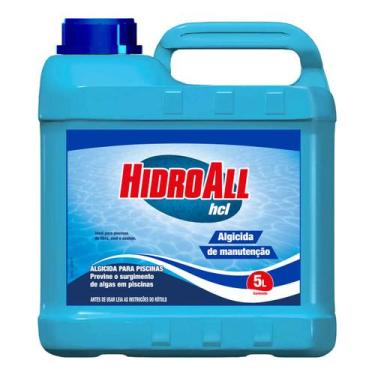 Imagem de Algicida de Manutenção Hidroall hcl 5 Litros
