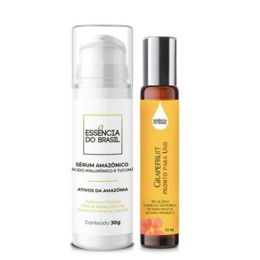 Imagem de Kit Revitalização Pele: Sérum Hialurônico + Óleo Grapefruit - Essência